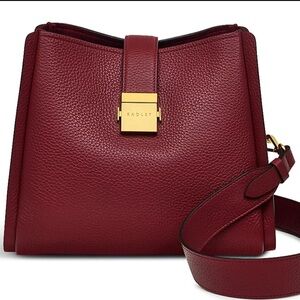 Radley London Sloane Crossbody in Cranberry NWOT